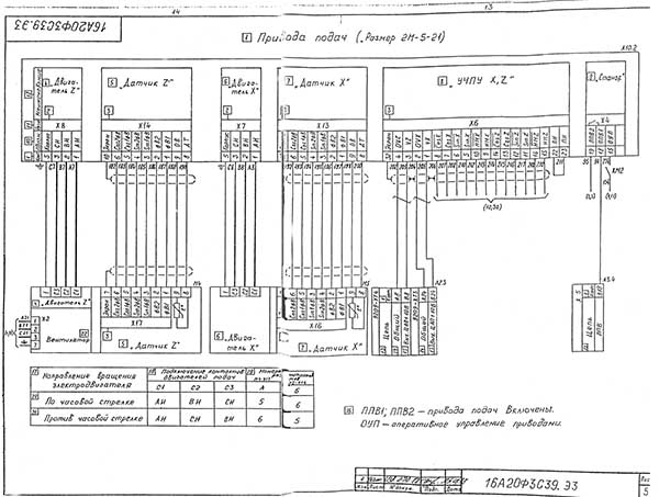 Схема електрична принципова токарного верстата 16А20ф3С39 Схема електрична принципова токарного верстата 16А20ф3С39